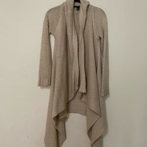 Long Asymmetrical Cardigan
